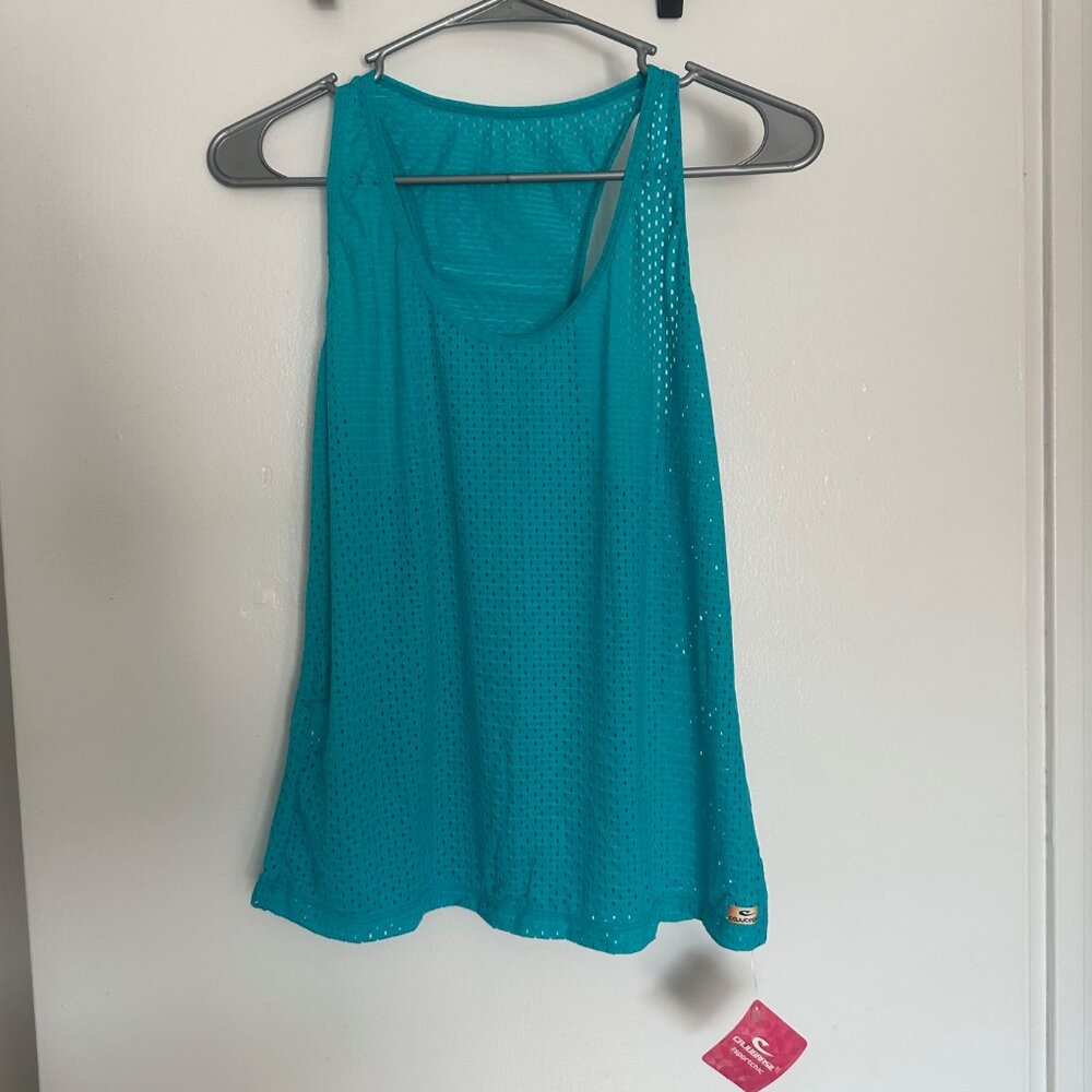 Brazilian Mesh Raceback Workout Tank Top